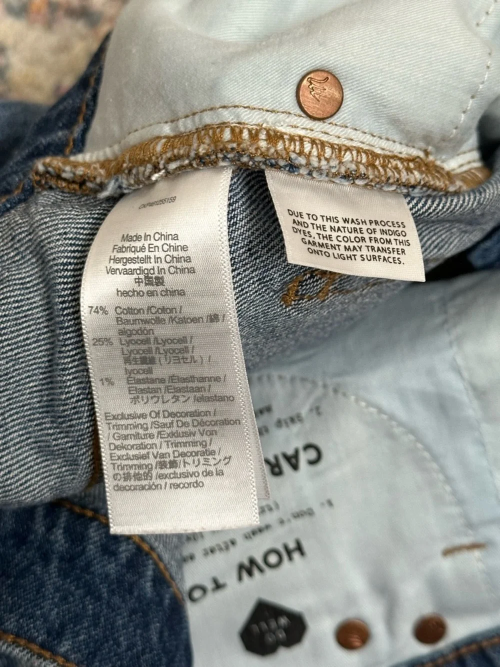 Madewell Perfect Jean Shorts High Rise Raw Hem Frayed Denim Size 25